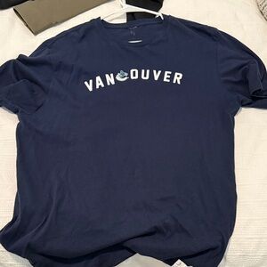 Vancouver Navy Blue Men's Tee